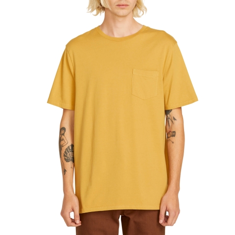 Solid Pocket S/S Tee-CML