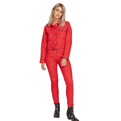 GMJ Shrunken Jacket-RED