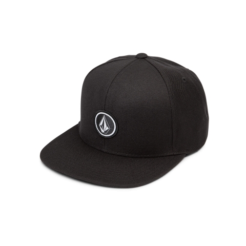 Quarter Snap Back Hat-BLK