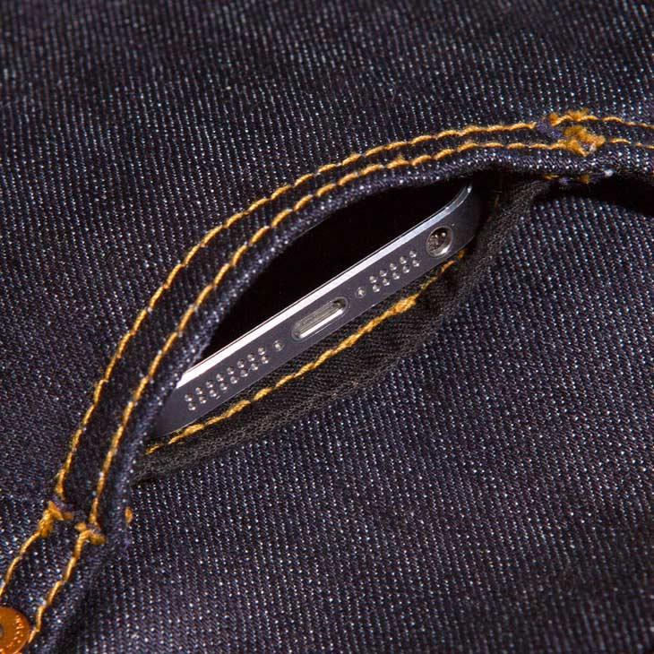  Volcom jeans hidden photo pocket