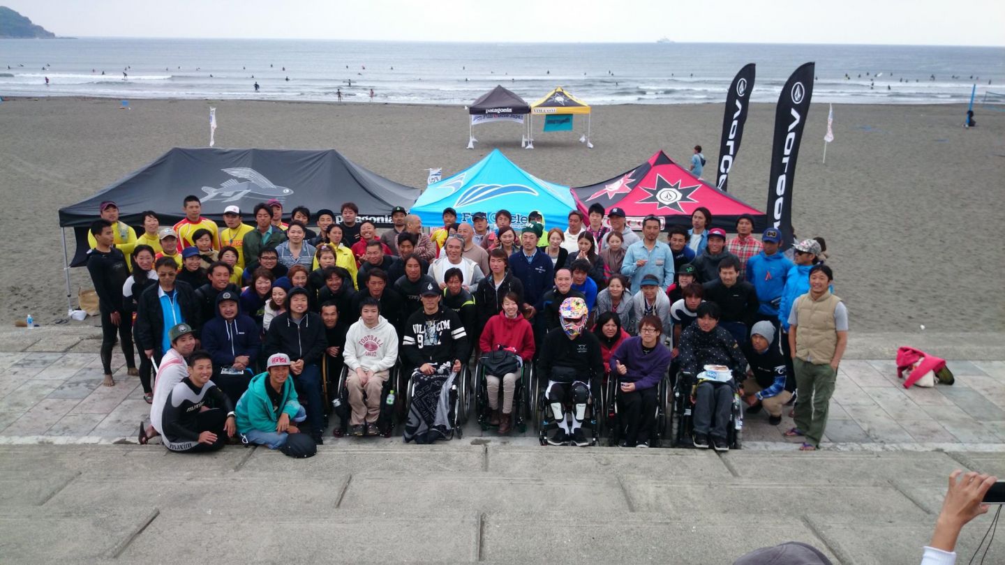 FULL CIRCLE JAPAN SURFING EVENT 湘南　鵠沼海岸