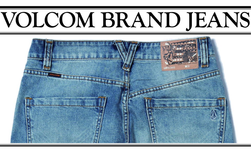 VOLCOM -MENS- SPRING NEW ARRIVALS VOL.4 “VOLCOM BRAND JEANS”