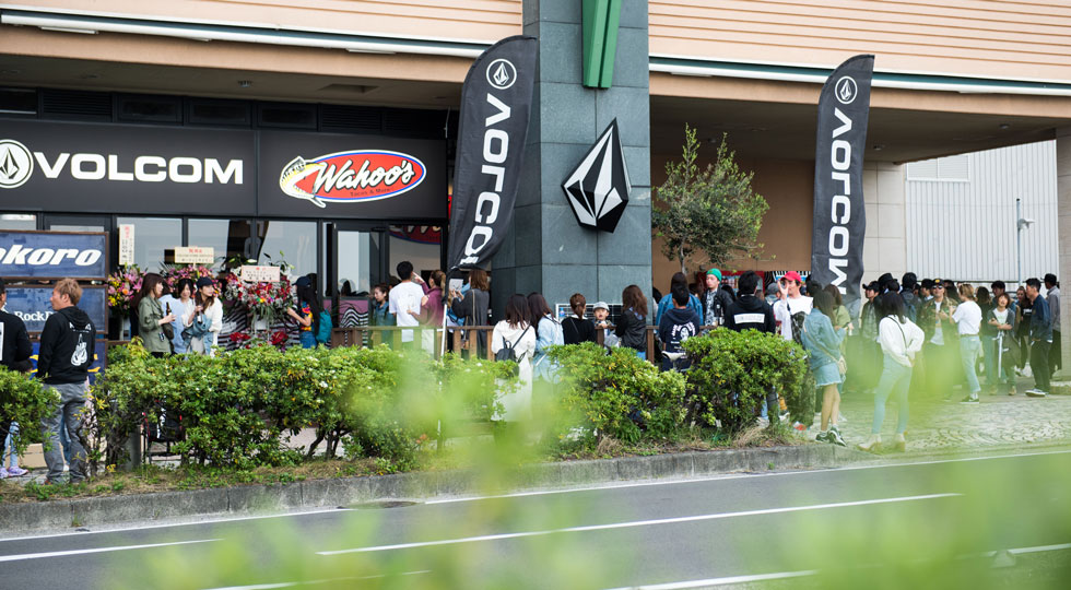 VOLCOM STORE SHONAN OPENING EVENT REPORT