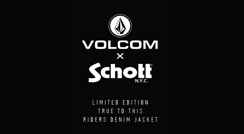 VOLCOM x SCHOTTコラボレーションジャケットをリリース！